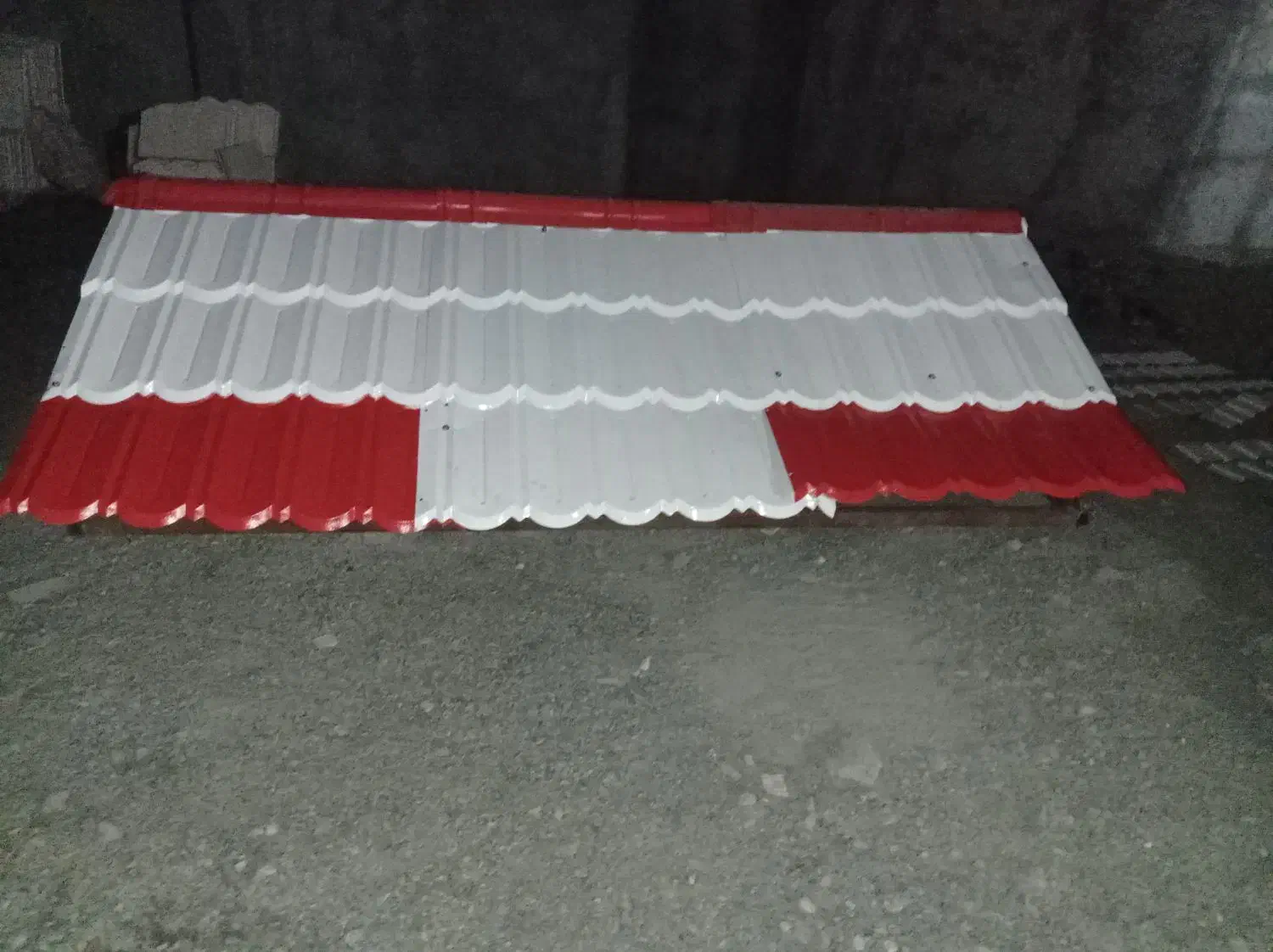 نصب ایرانیت و سایبان با جوشکاری سیار|خدمات پیشه و مهارت|بجنورد, |دیوار