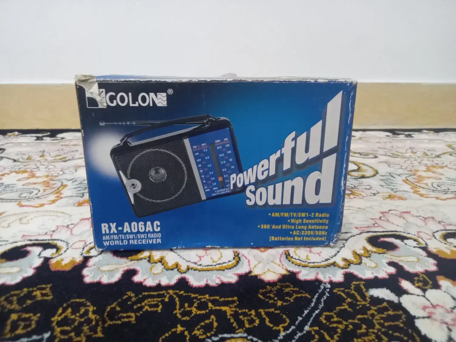 رادیو توشیبا|سیستم صوتی خانگی|قروه, |دیوار