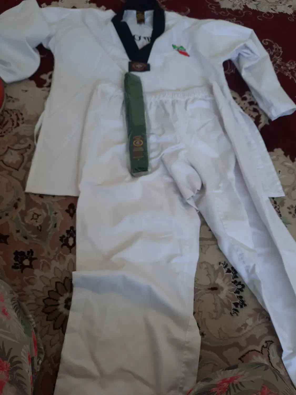 لباس تکواندو و کمربند سبز|کیف، کفش، کمربند|اصفهان, آزادان|دیوار