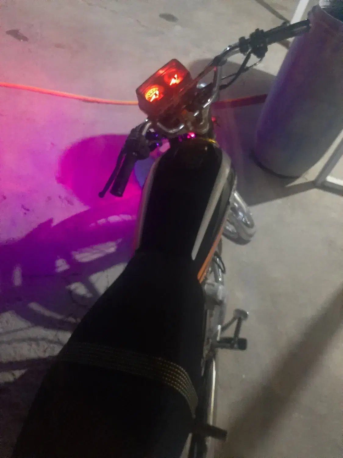 هندا۱۲۵مزایده|موتورسیکلت|لالجین, |دیوار