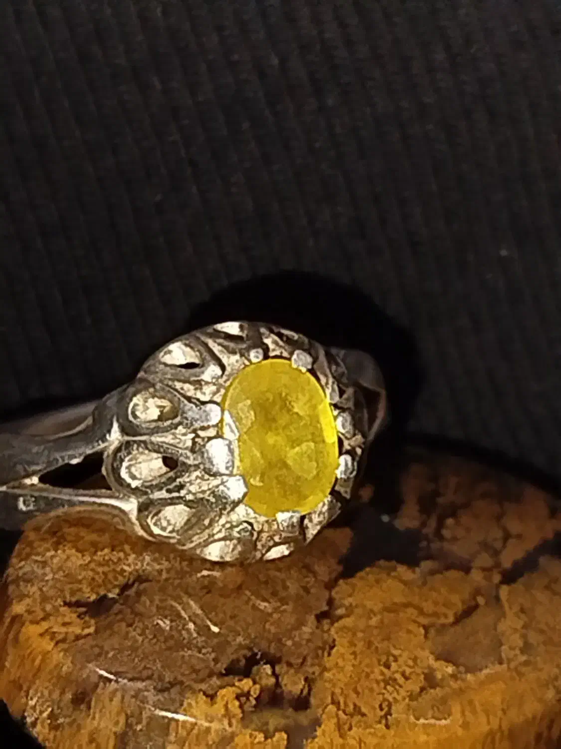 انگشتر یاقوت زرد|جواهرات|زاهدان, |دیوار
