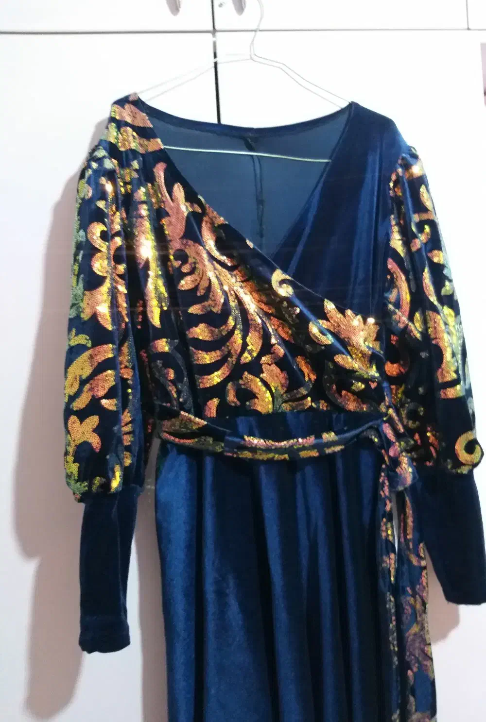 لباس مجلسی مخمل پولک دوزی|لباس|اردبیل, |دیوار