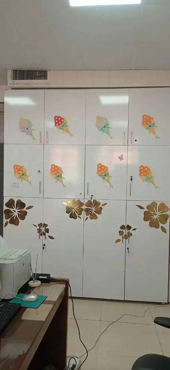 کمد کتابخانه ام دی اف|کتابخانه، شلف، قفسههای دیواری|زاهدان, |دیوار