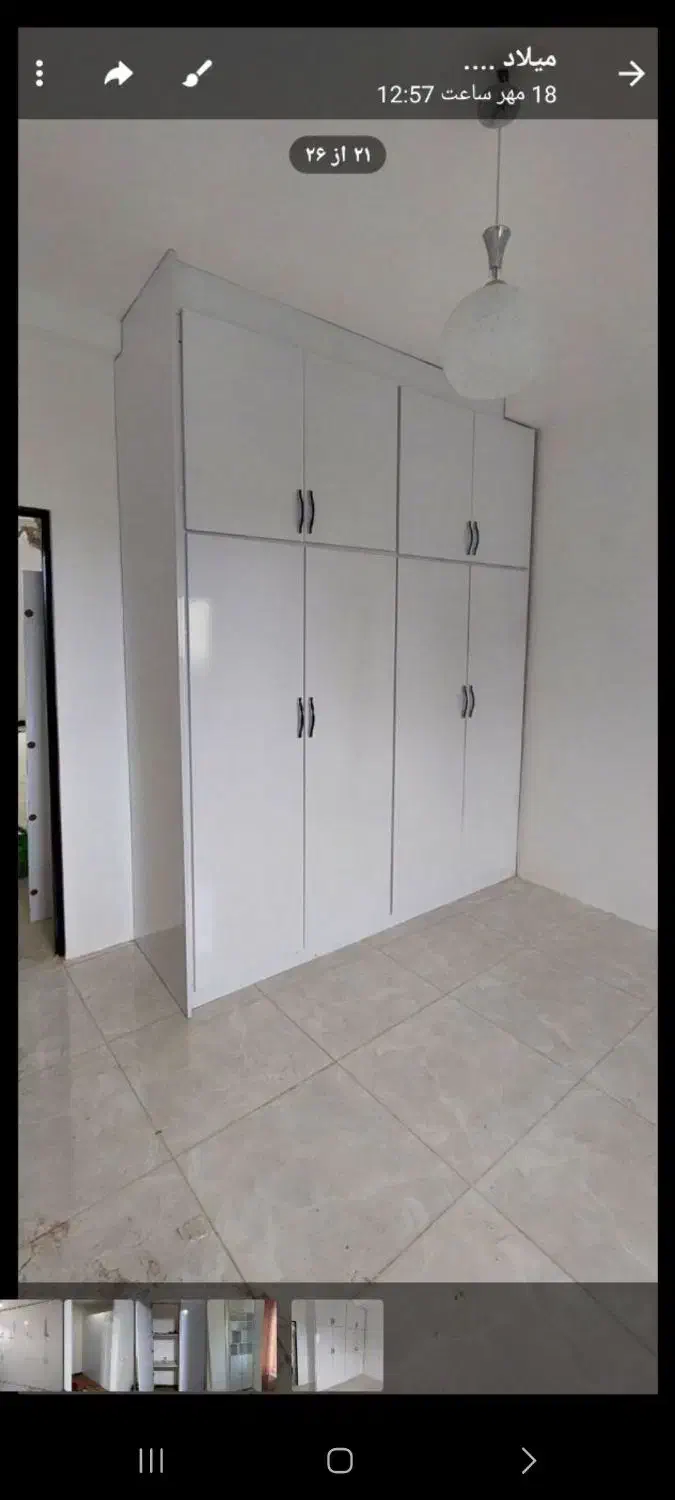 کمد دیواری ۶ت بهترین نوع ام دی اف کابینت نصاب|خدمات پیشه و مهارت|تالش, تالش|دیوار