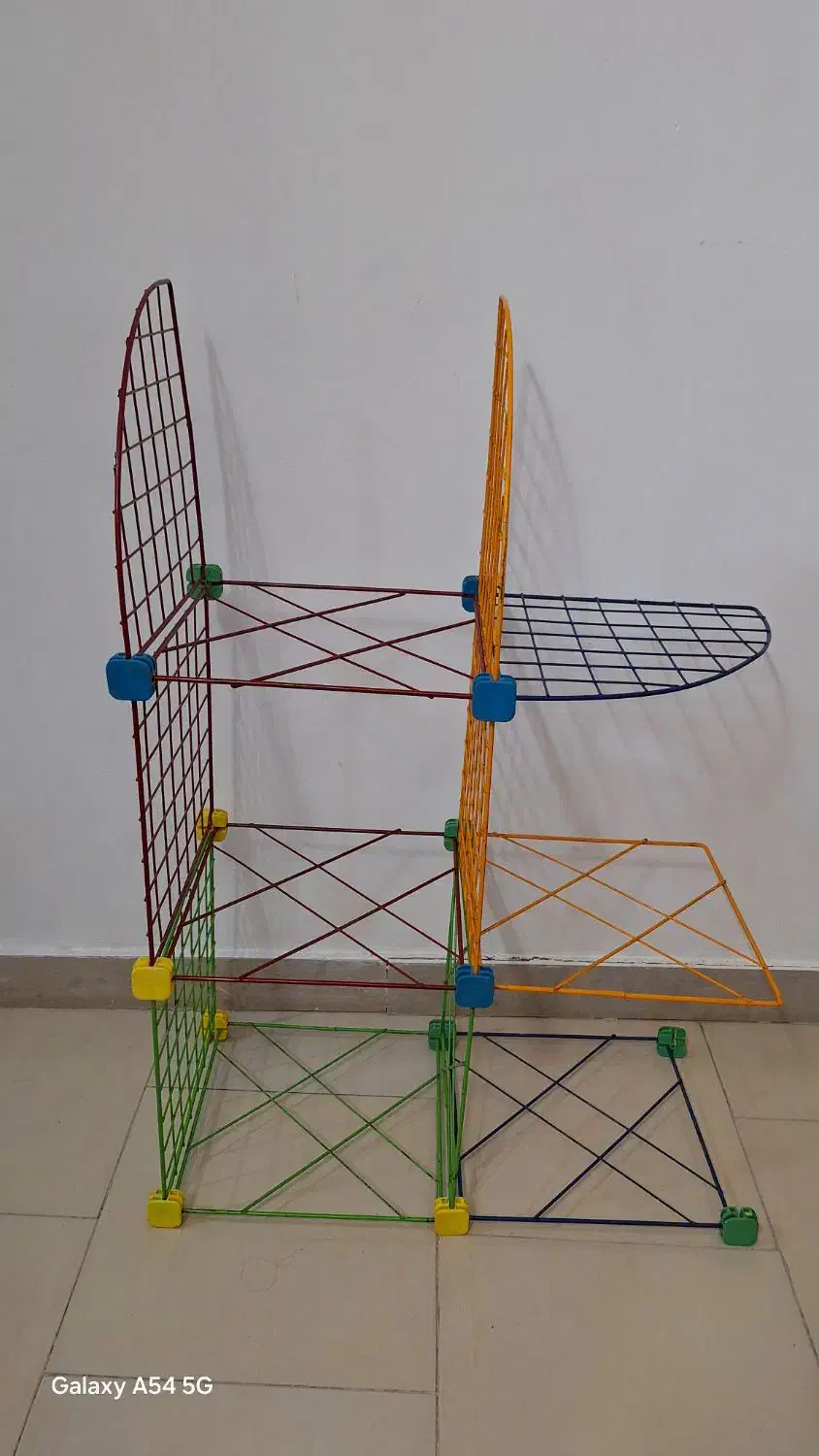 قفسه آهنی|کتابخانه، شلف، قفسه‌های دیواری|شهریار, یوسف آباد صیرفی|دیوار