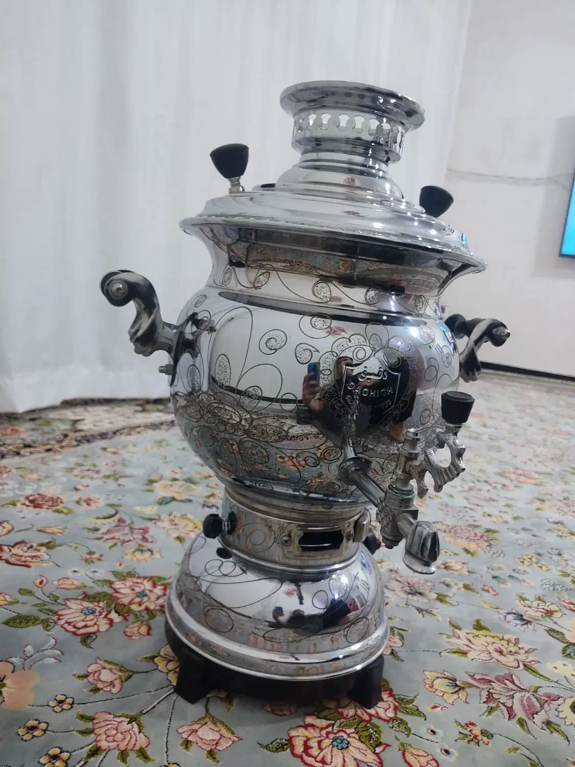 سماور گازی مدل دقیق ۱۰لیتری|سماور، چای‌ساز، قهوه‌ساز|سرپل ذهاب, |دیوار