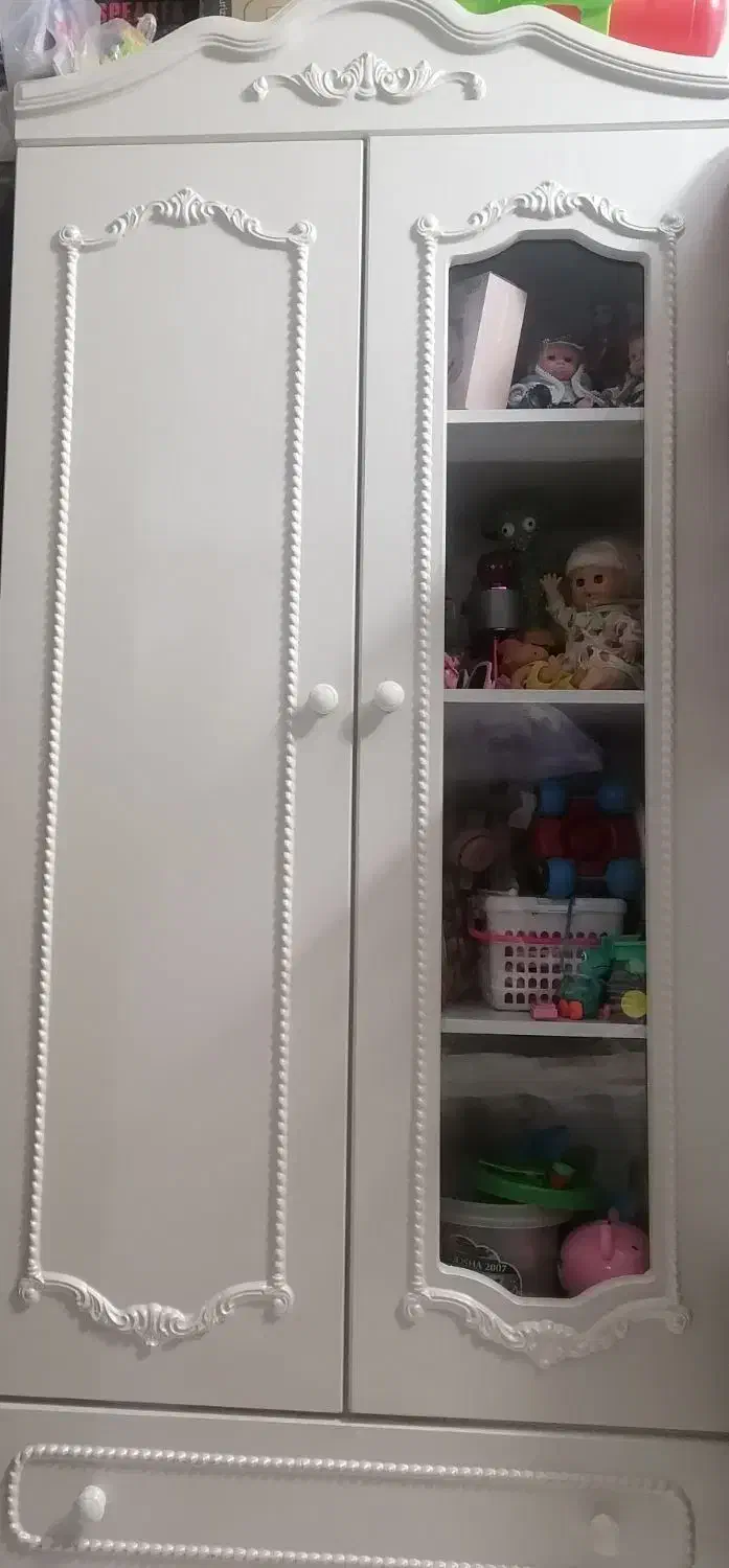 تخت و کمد کودک|تخت و سرویس خواب|اسلام‌شهر, شهرک لاله|دیوار