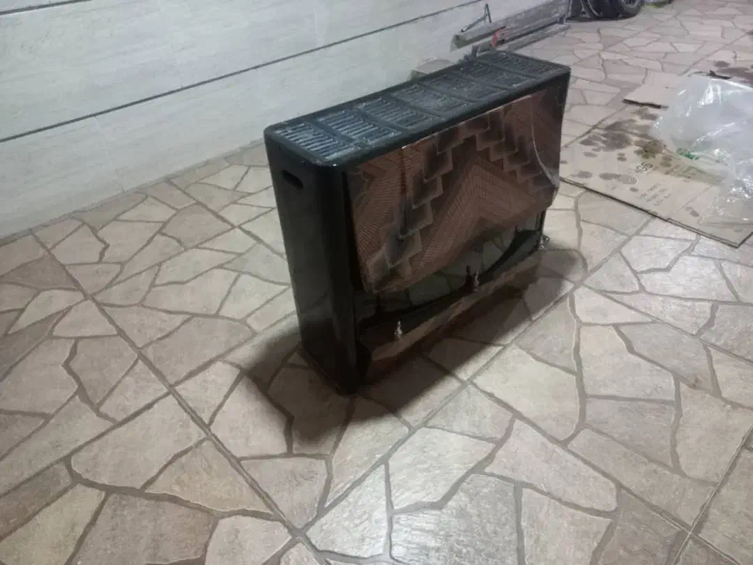 بخاری طرح شومینه|بخاری، هیتر، شومینه|سیرجان, |دیوار