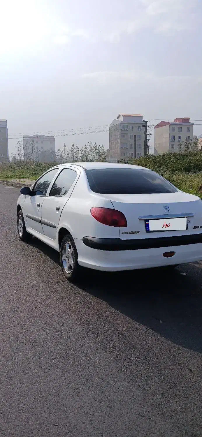 ۲۰۶ sd مدل ۸۹ v20|خودرو سواری و وانت|رشت, کوی مهر|دیوار