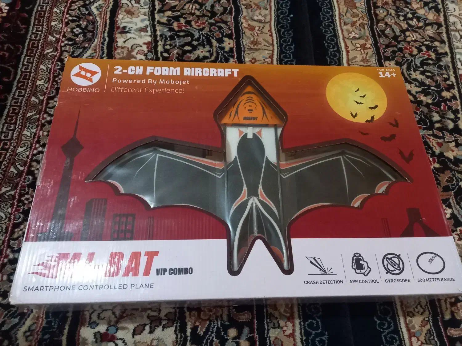 موبو جت خفاشی  کنترل با گوشی همراه  پک کومبو|اسباب‌‌بازی|کبودرآهنگ, |دیوار