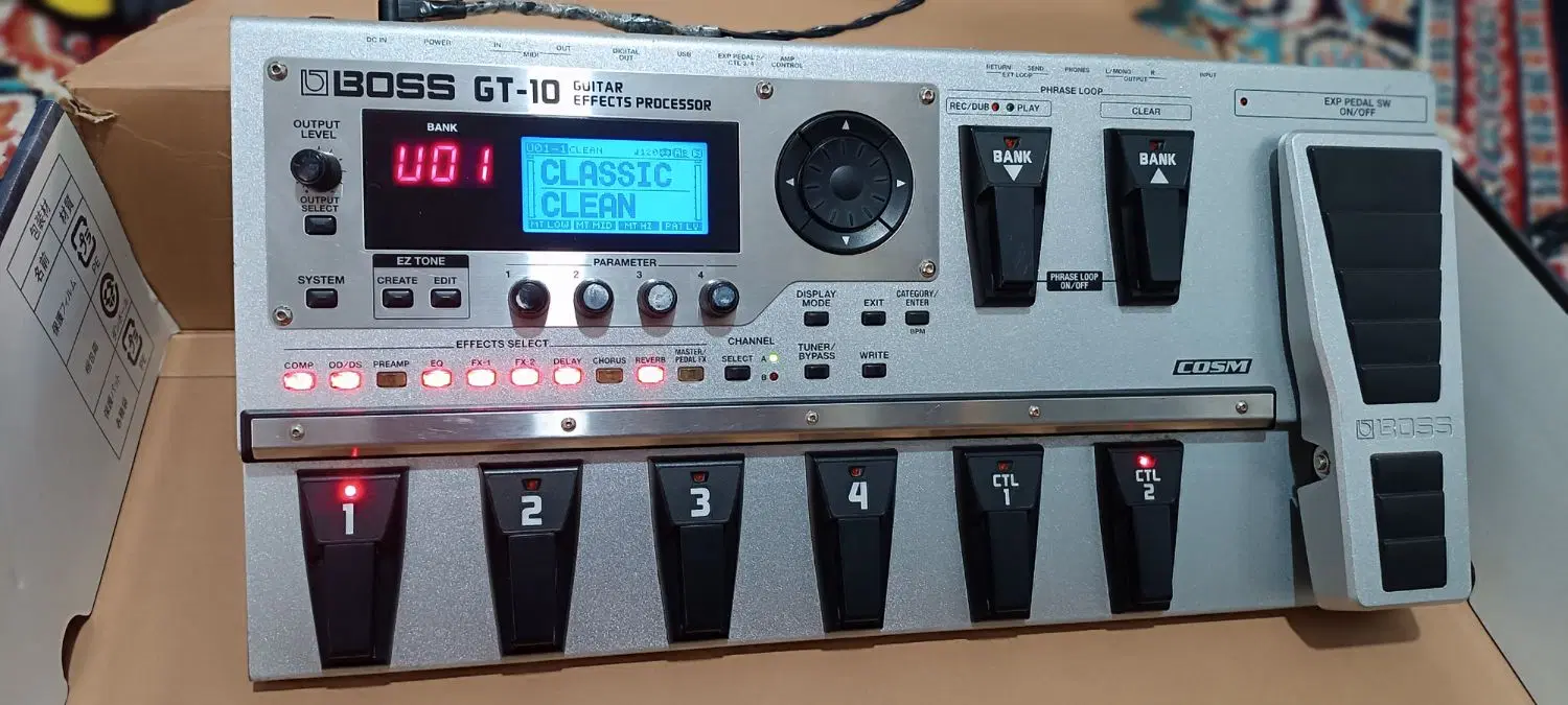 GT10|گیتار، بیس، امپلیفایر|مهاباد (آذربایجان غربی), |دیوار