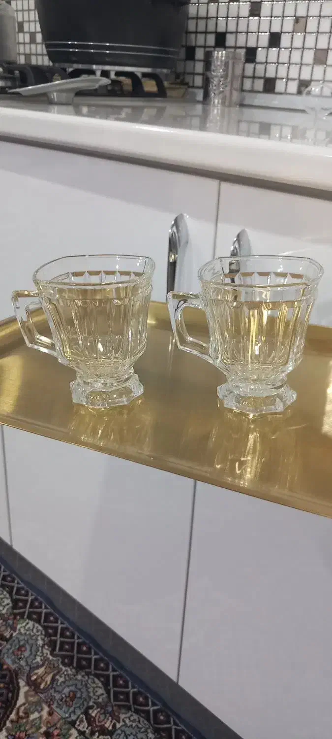 ۲۴عدداستکانژاپنیدرحدنو|ظروف سرو و پذیرایی|الشتر, |دیوار