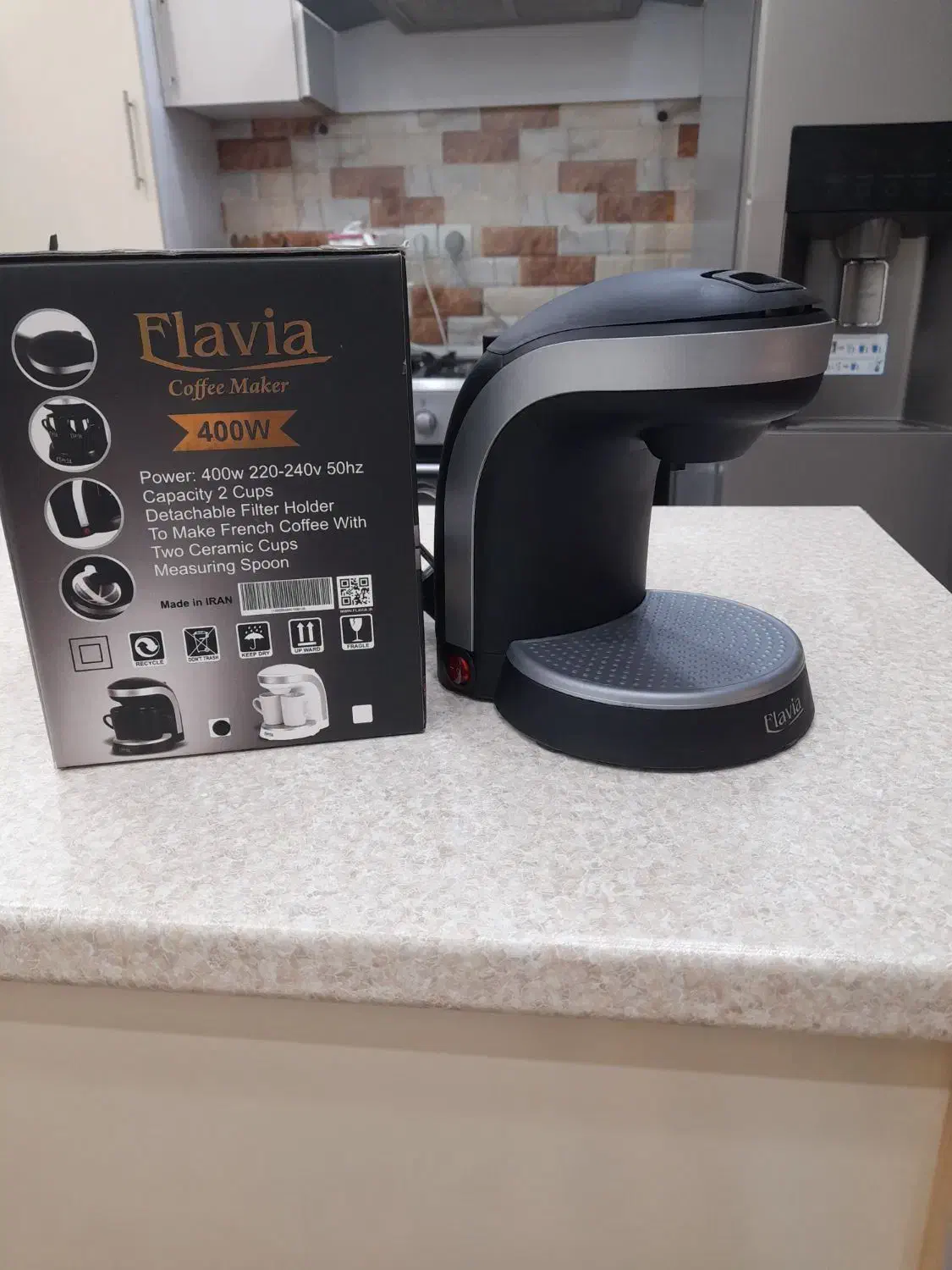 قهوه ساز فلاویا۴۰۰وات نو|سماور، چایساز، قهوهساز|تبریز, |دیوار