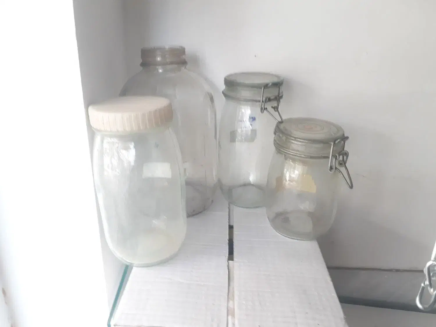 بانکه های شیشه ای خارجی و ایرانی|ظروف نگهدارنده، پلاستیکی، یکبارمصرف|مشهد, گلبرگ شمالی|دیوار