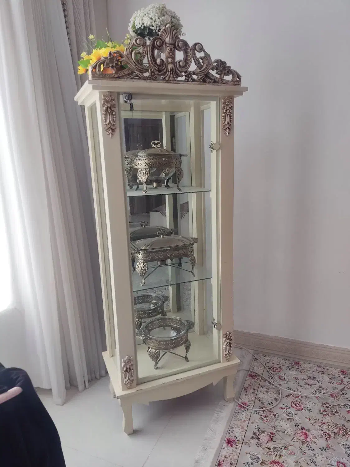 مبل هفت نفره ، ساعت ایستاده ، بوفه|مبلمان خانگی و میز عسلی|سرپل ذهاب, |دیوار