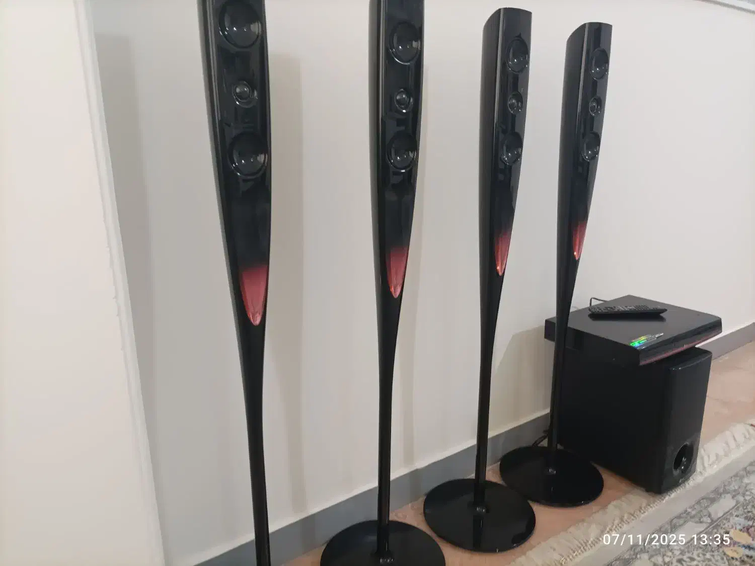 سینما خانگی  ال جی|سیستم صوتی خانگی|اشتهارد, |دیوار