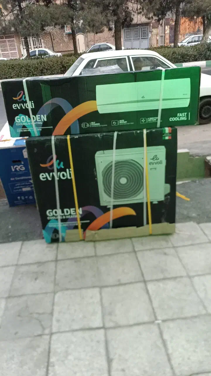 کولر گازی ایوولی 24000|کولر گازی و فن‌کوئل|قم, علی آباد|دیوار