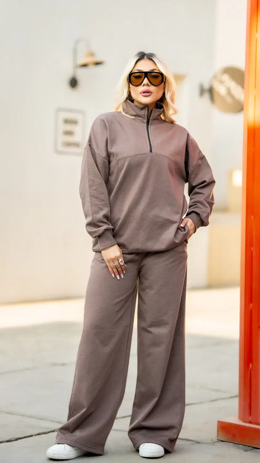 ست هودی نیم زیپ و شلوار|لباس|تهران, نعمت‌آباد|دیوار