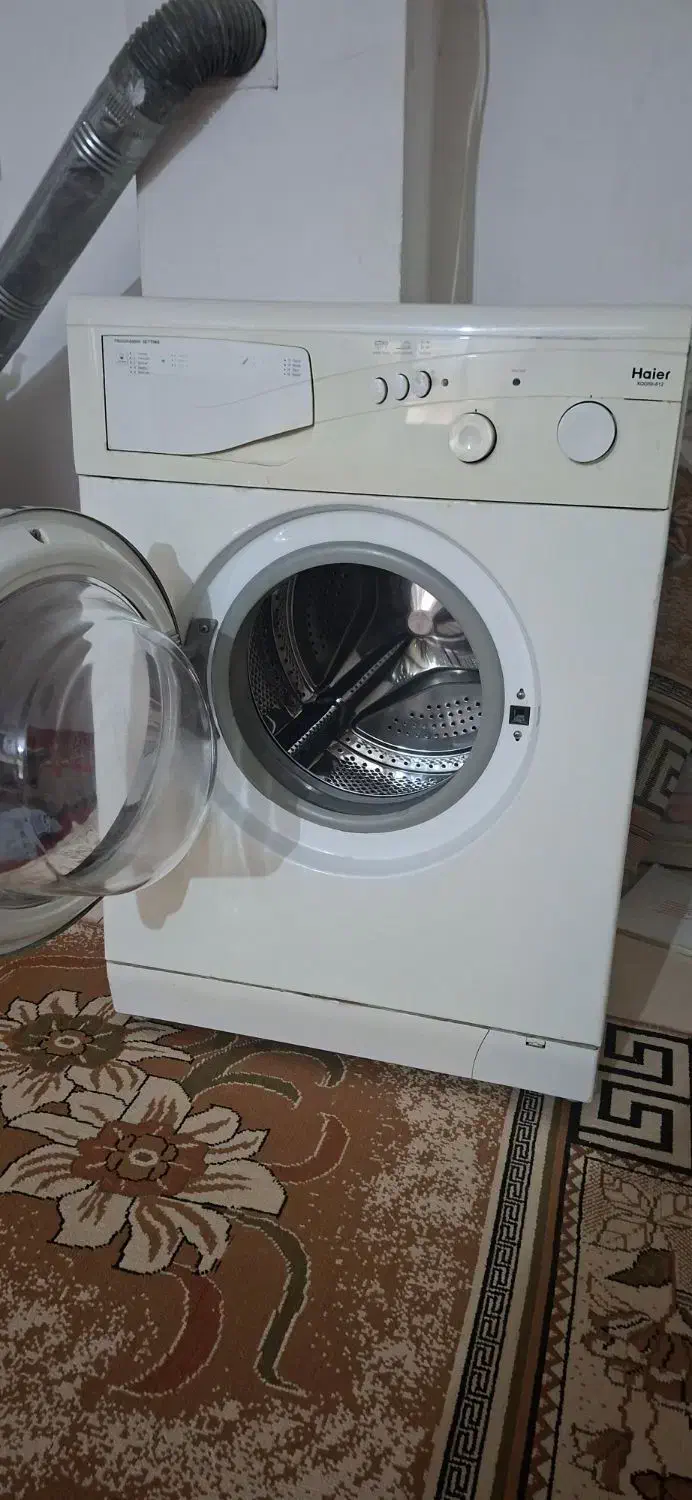 ماشین لباسشویی هایر آلمانی اصل|ماشین لباسشویی و خشک‌کن لباس|رباط‌کریم, شترخوار|دیوار