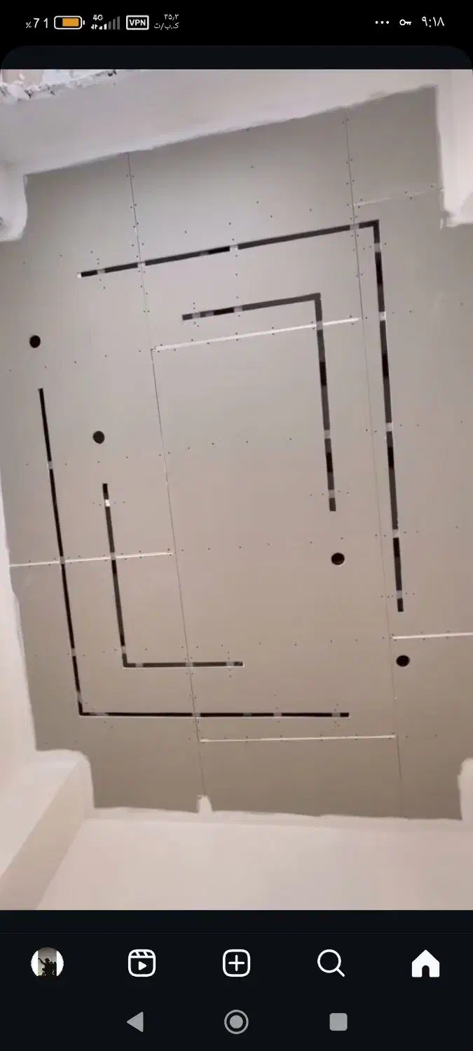 اجرا انواع سقف کاذب کناف تایل|خدمات پیشه و مهارت|بهبهان, |دیوار