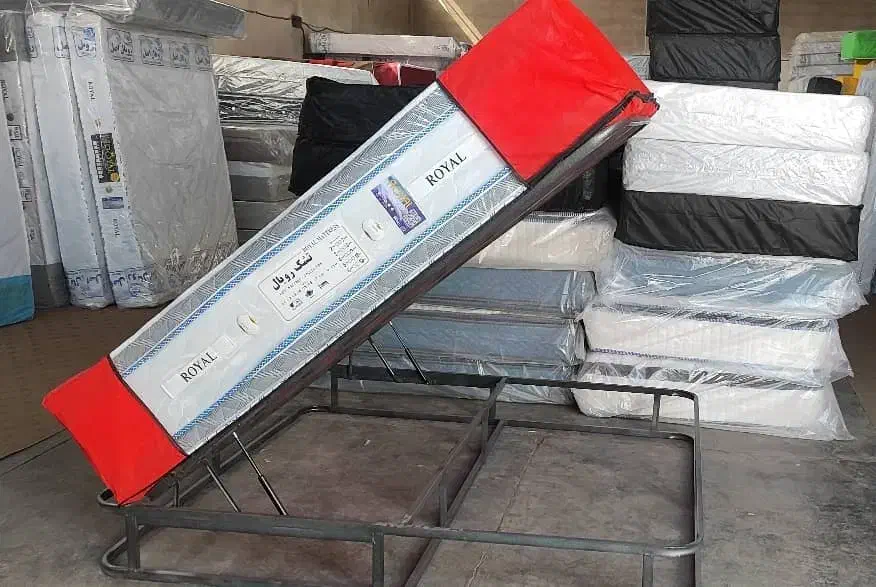 تشک چهار نوار پد دار فنر میکرو رویال royall|تشک تختخواب|اسلام‌شهر, زرافشان|دیوار