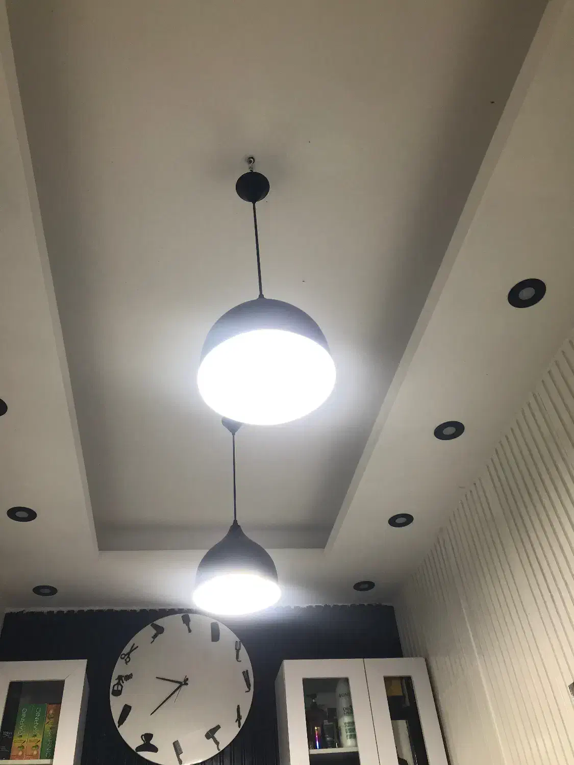 آویز سقفی لامپ|لوستر و چراغ آویز|لنگرود, |دیوار