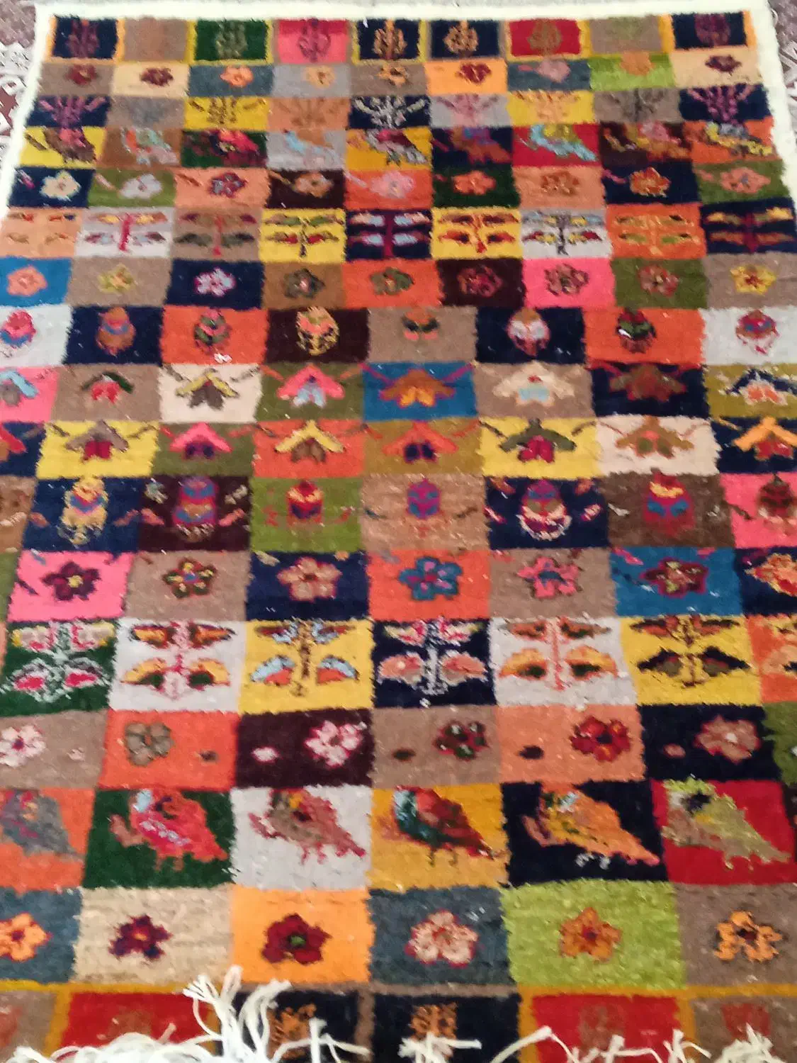 گبه|گلیم، جاجیم، گبه|اصفهان, نقش جهان|دیوار