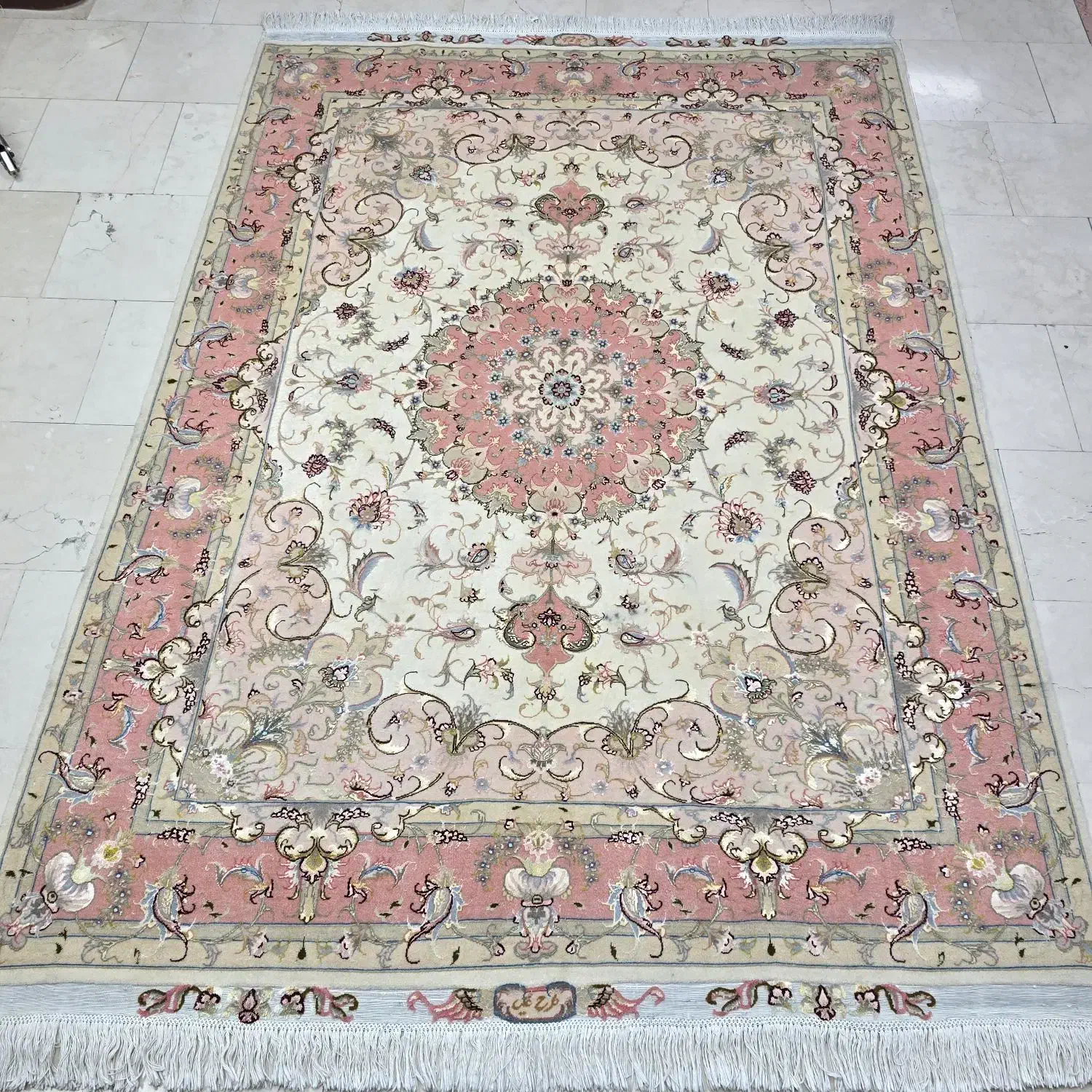 قالیچه دستباف ابریشم|فرش|تهران, شیراز|دیوار