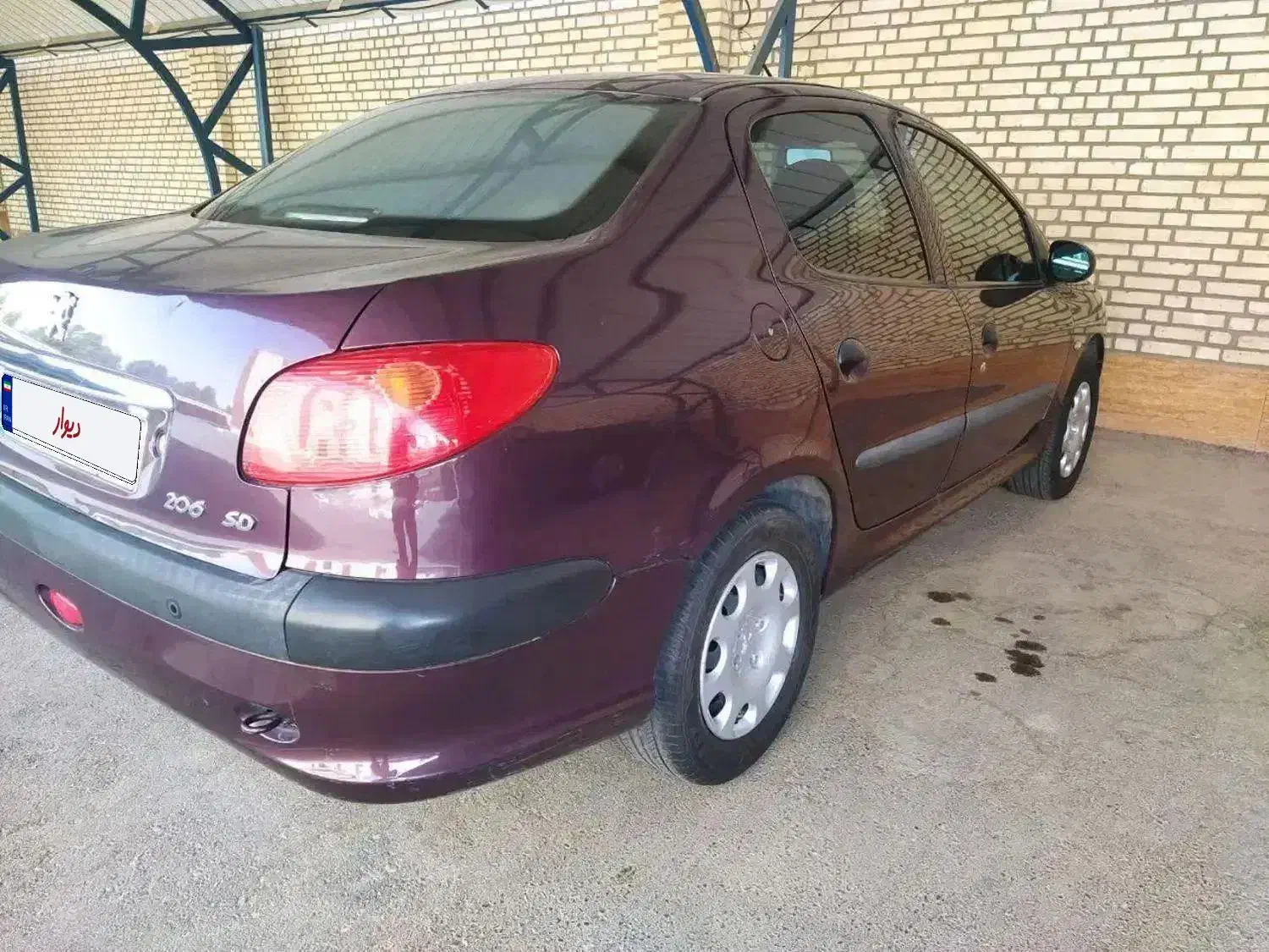 پژو 206 صندوقدار V8 مدل 95|خودرو سواری و وانت|تهران, یافت آباد شمالی|دیوار