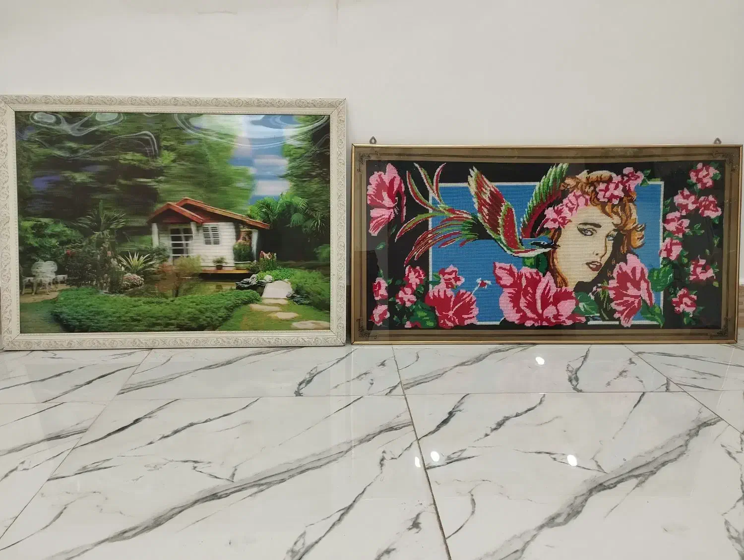 ۳ عدد تابلو در حد نو|تابلو فرش|مسجد سلیمان, |دیوار