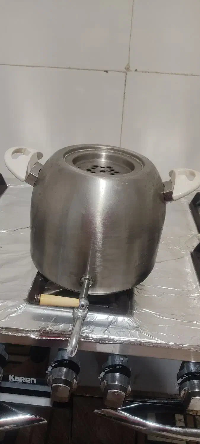 سماور روگازی جنس یونیک|سماور، چایساز، قهوهساز|اسفراین, |دیوار