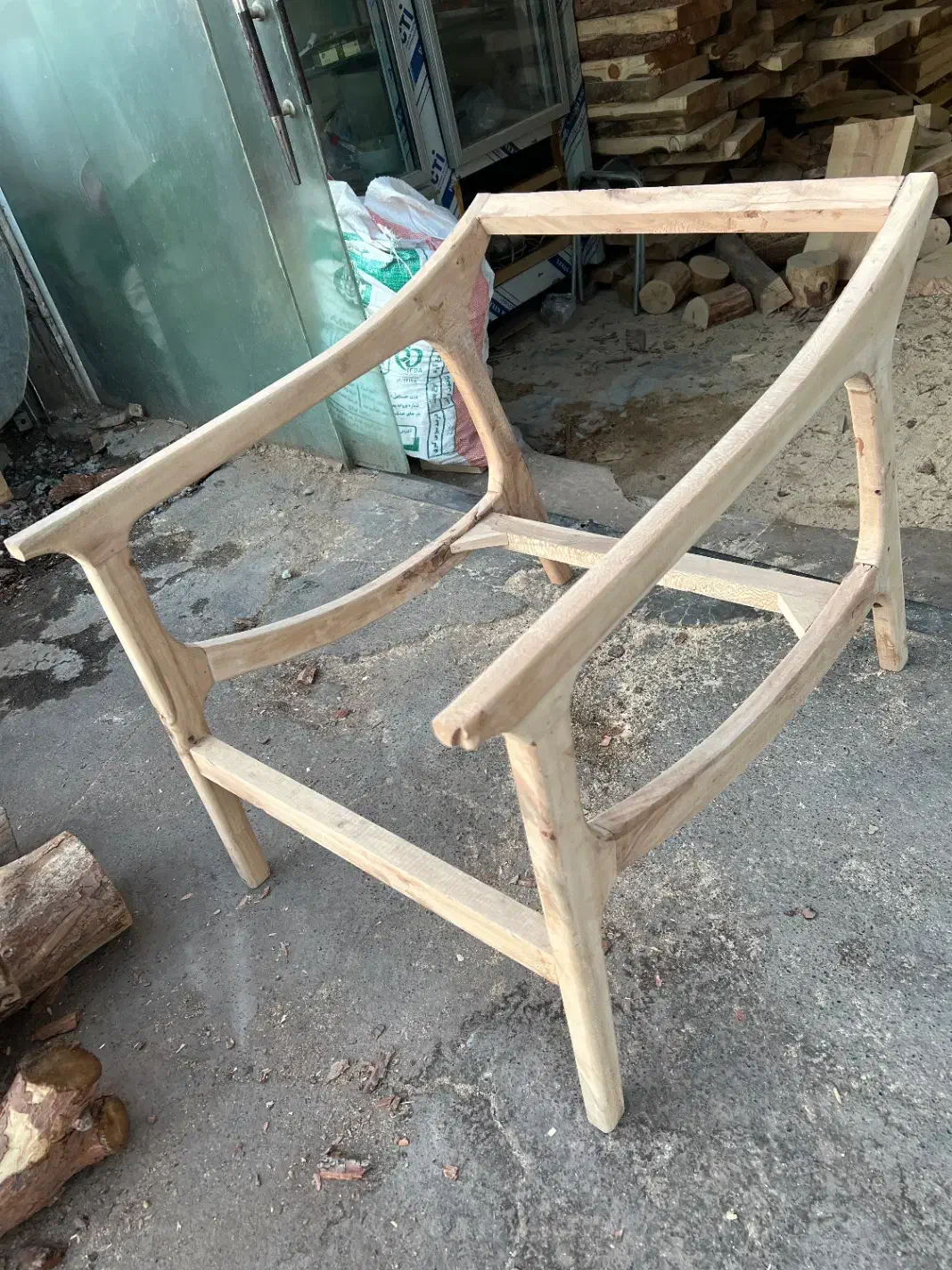 تک صندلی خام|صندلی و نیمکت|چهاردانگه (تهران), |دیوار