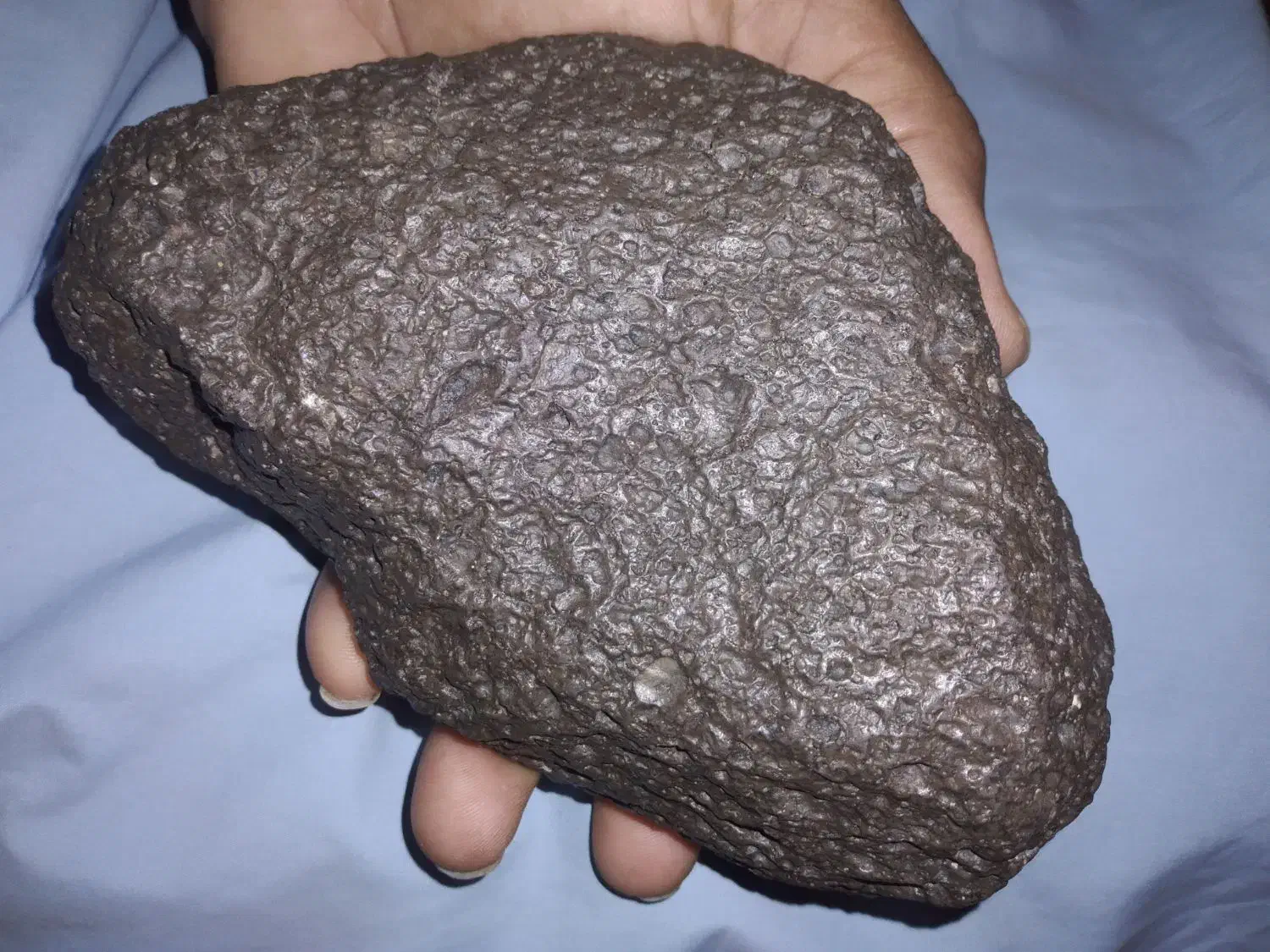 شهابسنگ آکندریت تضمینی|کلکسیون اشیاء عتیقه|بم, |دیوار