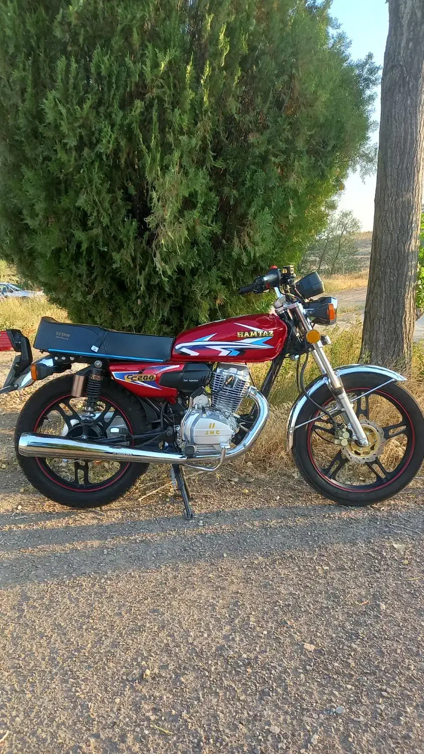 همتاز۲۰۰ خشک|موتورسیکلت|سراب, |دیوار