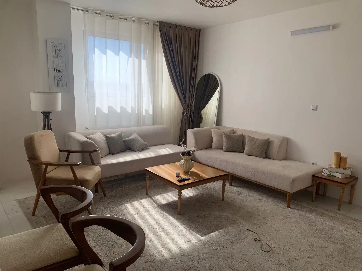 مبل ال|مبلمان خانگی و میز عسلی|مبارکه, |دیوار