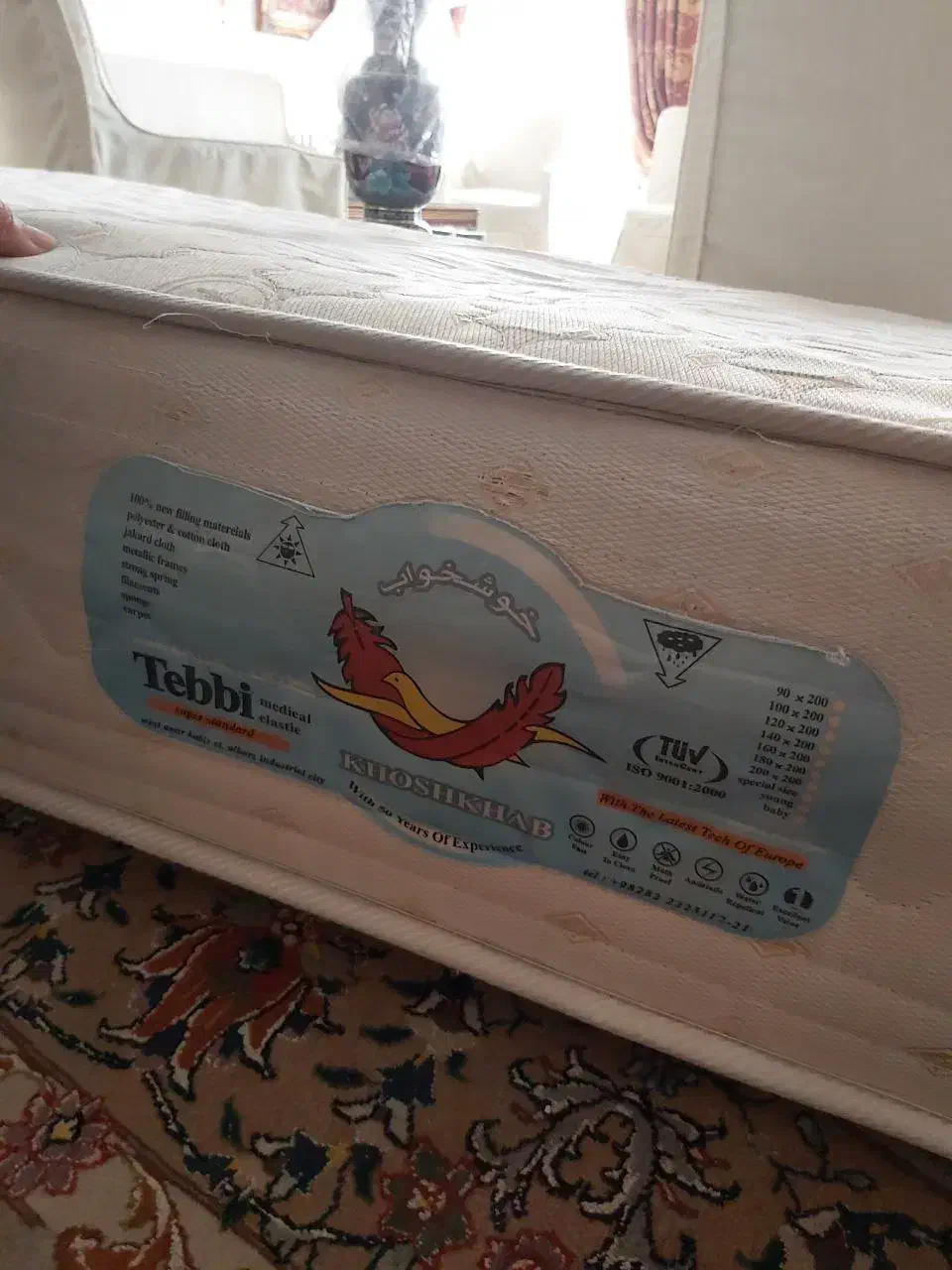 تشک خوشخواب طبی فخری تک نفره ۲۰۰ در ۹۰|تشک تختخواب|تهران, تجریش|دیوار