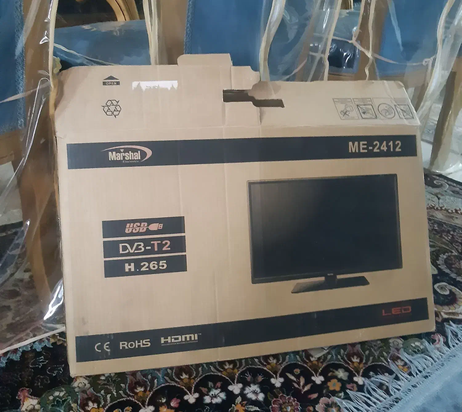 ال ای دی۲۴اینچ 4K|تلویزیون و پروژکتور|خرمآباد, |دیوار