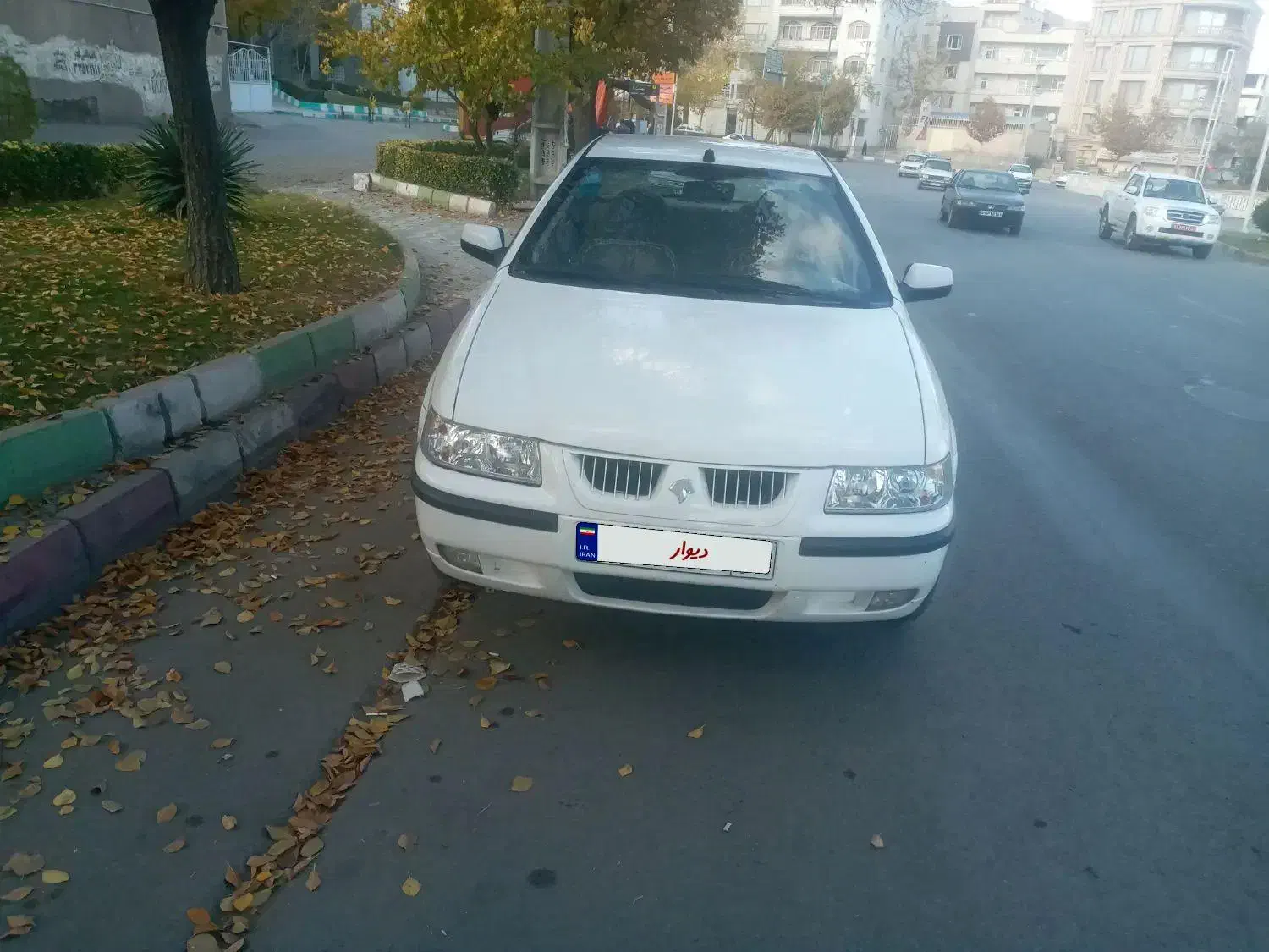 سمند سفید مدل ۹۰ دوگانه کارخانه تک برگ سند|خودرو سواری و وانت|سنندج, |دیوار