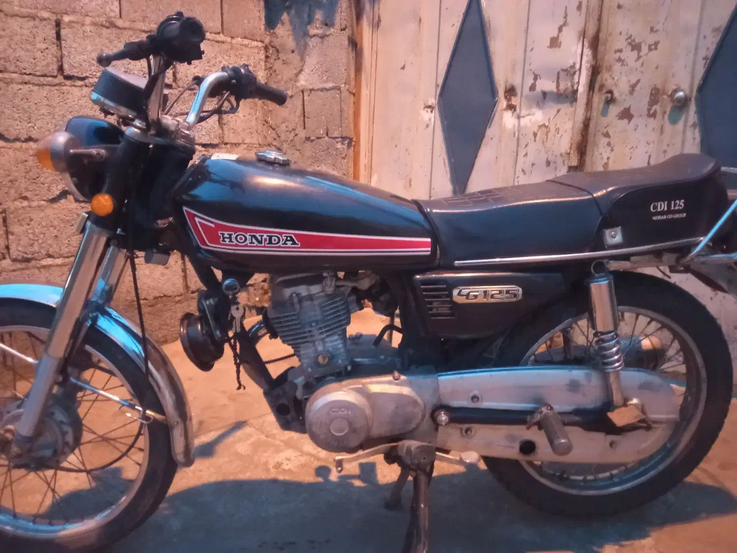 هندا 125درحد مزایده|موتورسیکلت|کیاشهر, |دیوار
