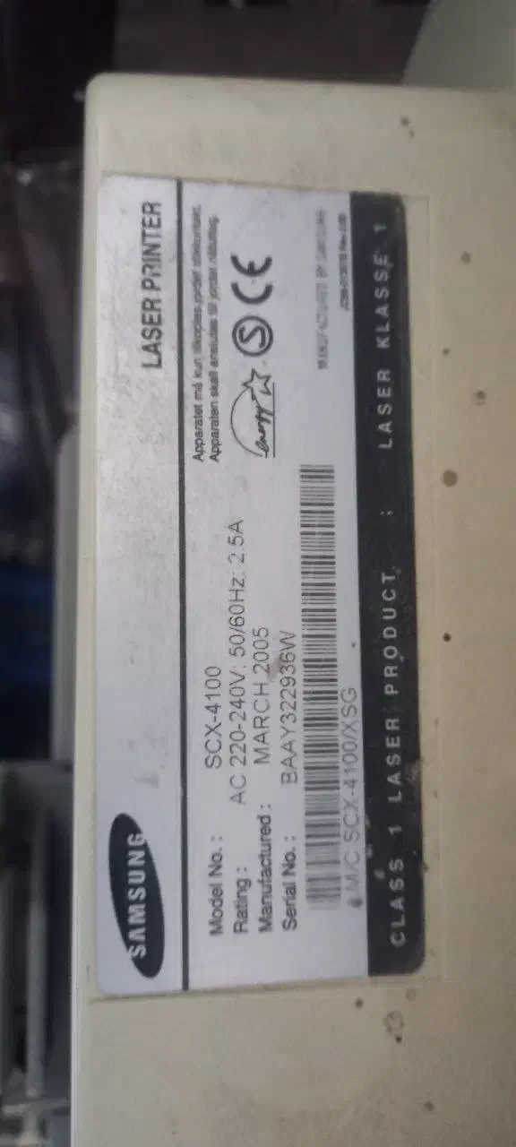 پرینتر سامسونگ scx-4100|پرینتر، اسکنر، کپی، فکس|زاوه, |دیوار