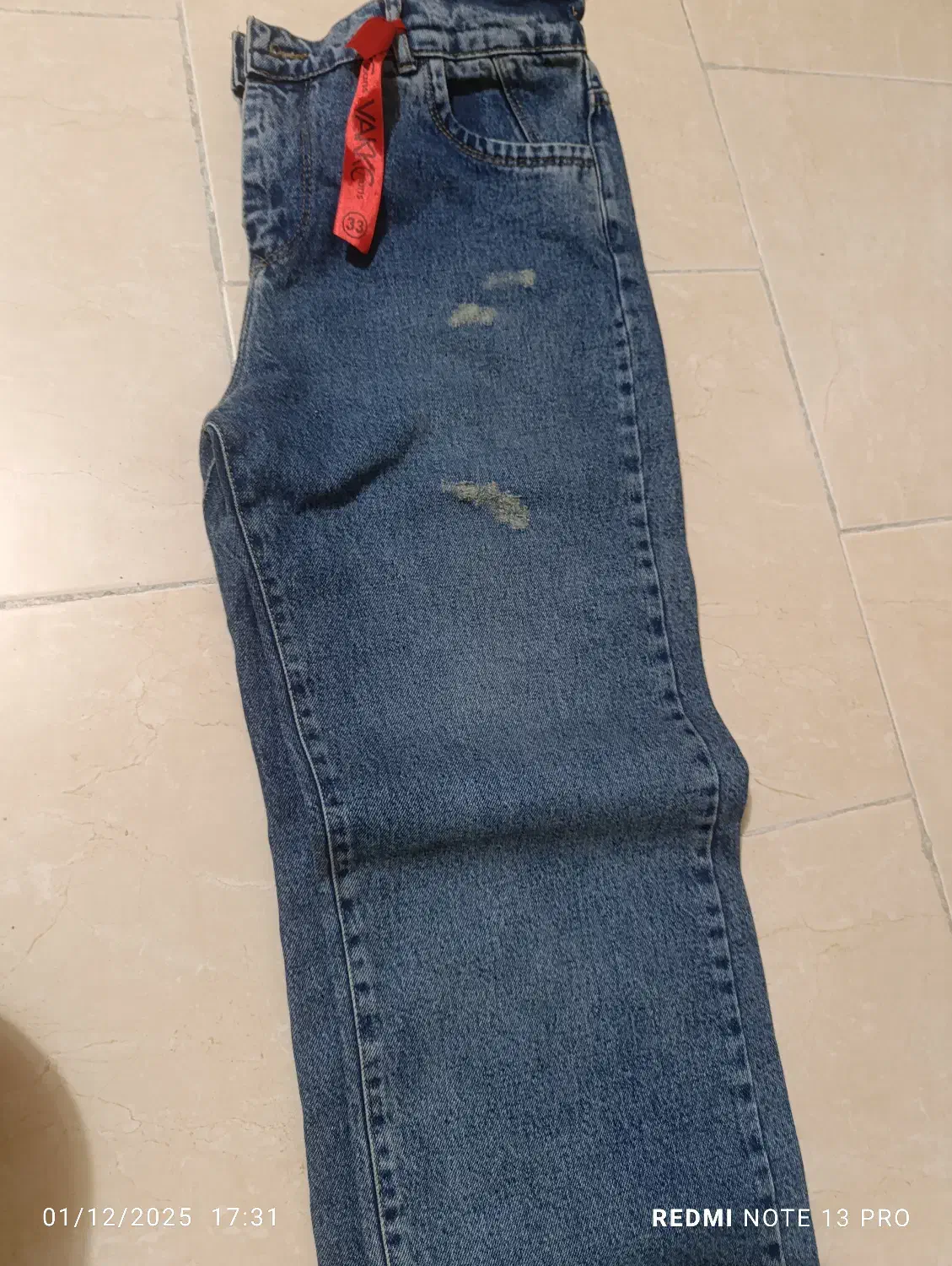 شلوار جین یک. سایز ۳۳|لباس|سبزوار, کاشفی شمالی (دادگستری)|دیوار