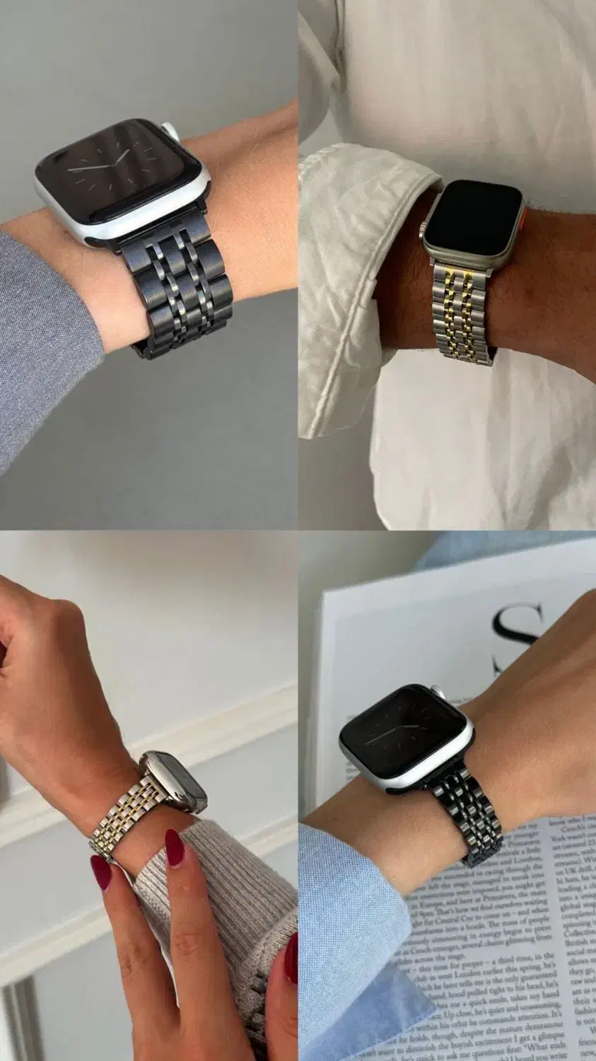 ست خاص و شیک رولکس زنانه/مردانه بند اپل واچ|ساعت|اهواز, فاز ۱ پادادشهر|دیوار