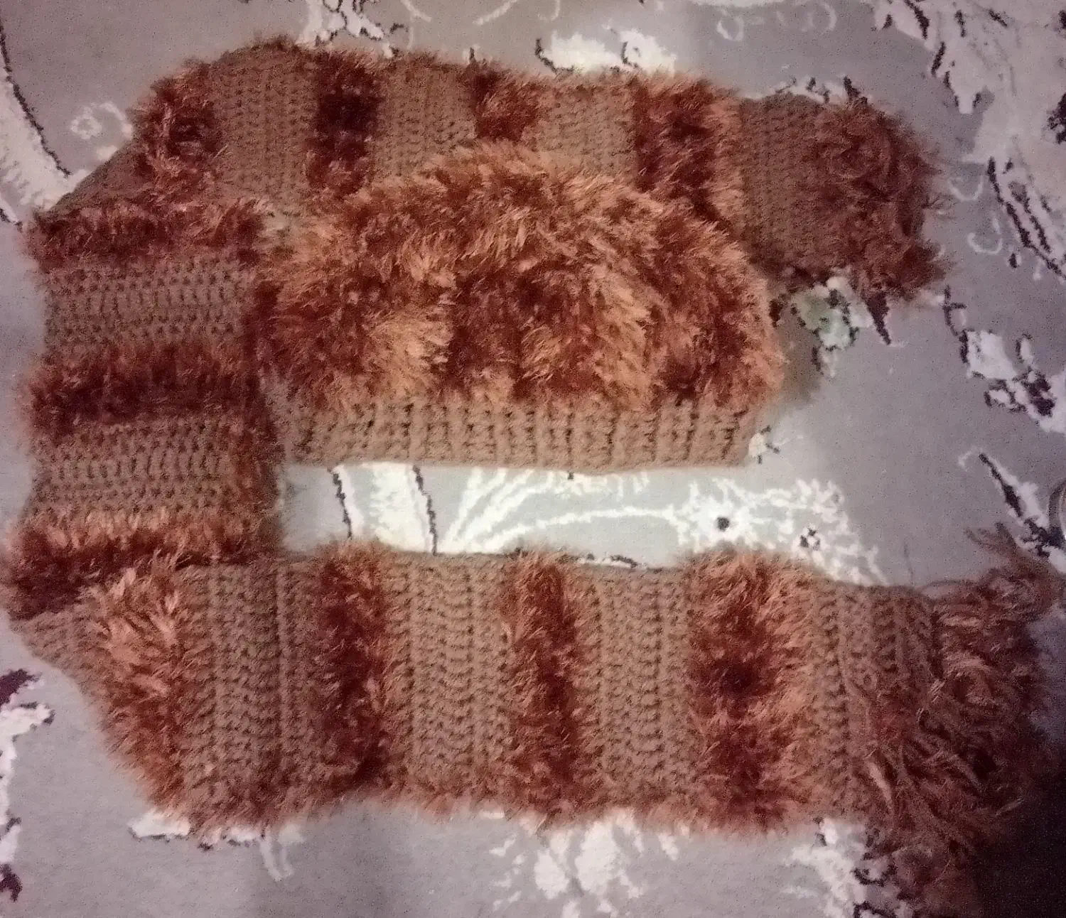 کلاه و شال گردن قهوه‌ای شکلاتی|لباس|نیشابور, شهرک رسولی|دیوار