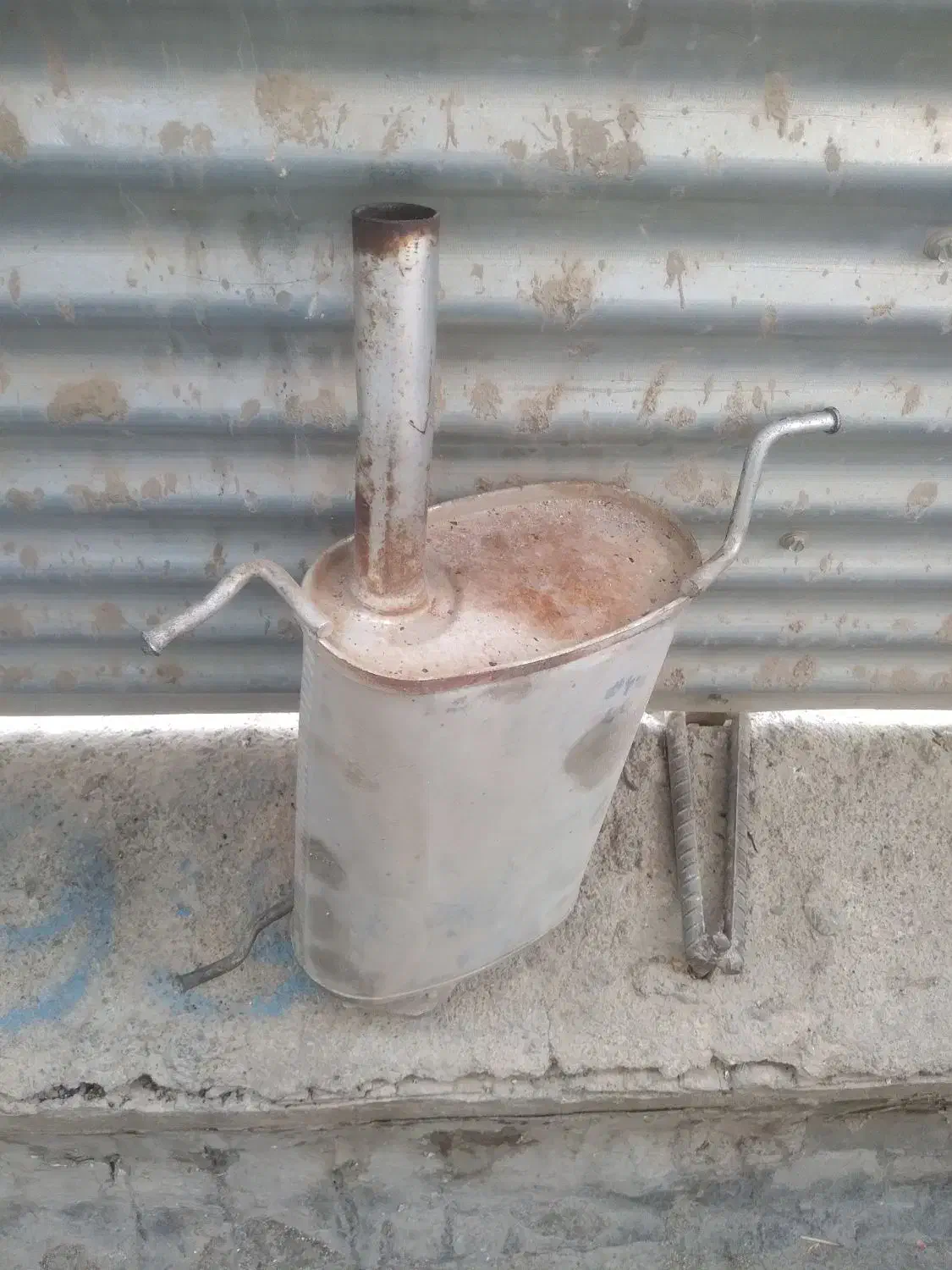 منبع اگزوز فابریکی پراید/هواکش اسپورت|قطعات یدکی و لوازم جانبی|صحنه, |دیوار