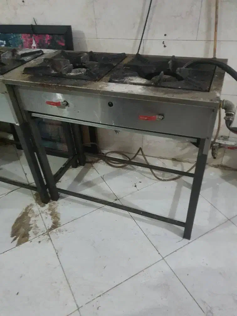 گاز صنعتی دوشعله|اجاق گاز و لوازم برقی پختوپز|تهران, خلازیر|دیوار