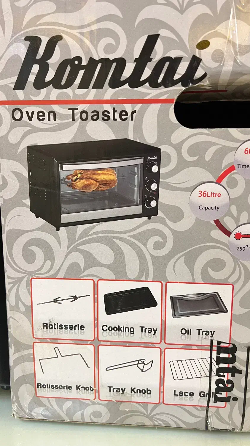 آون توستر ۳۶لیتری|اجاق گاز و لوازم برقی پخت‌وپز|قزوین, |دیوار