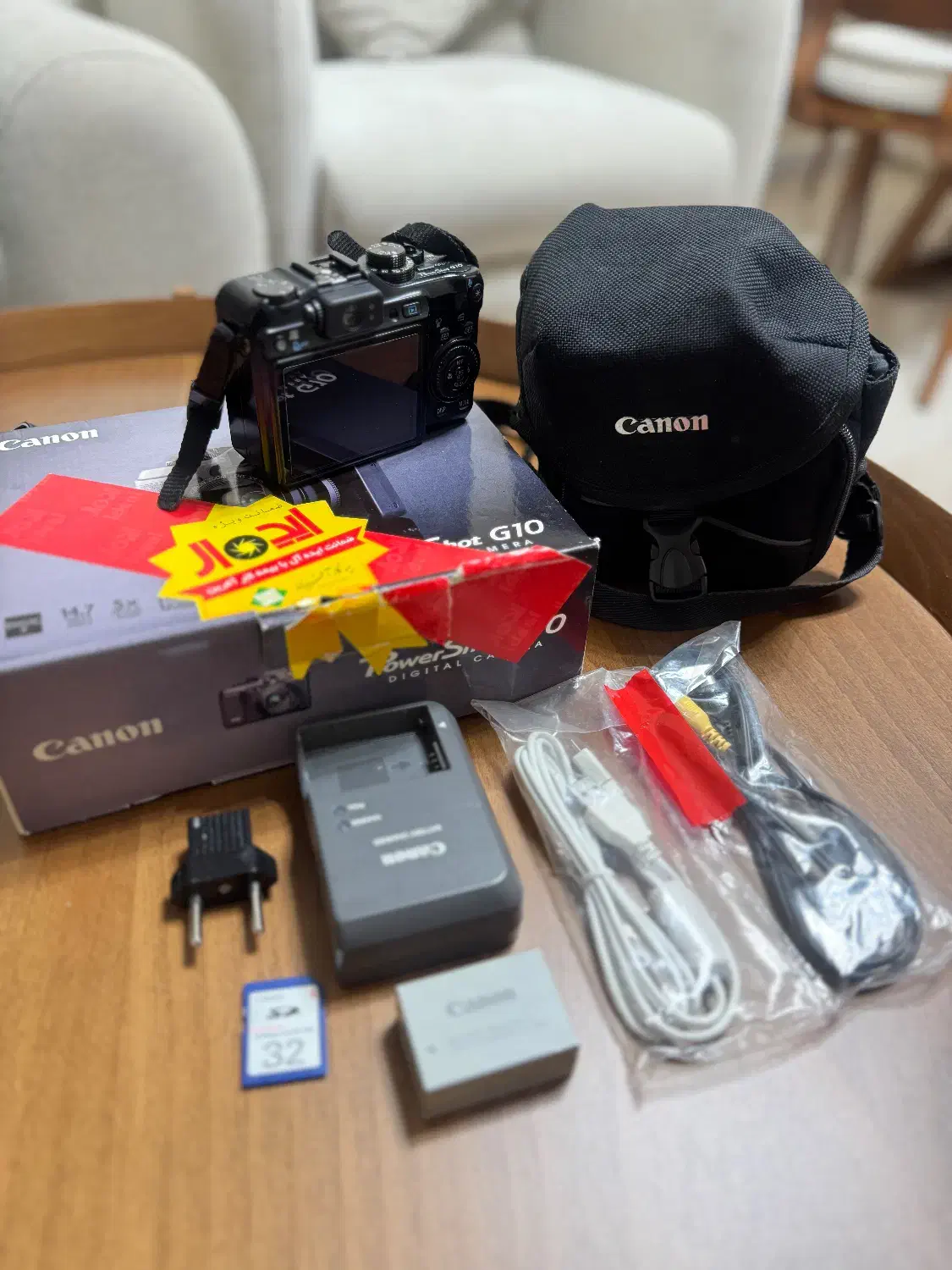 دوربین عکاسی دیجیتال ژاپنی Canon PowerShot G10|دوربین عکاسی و فیلمبرداری|تهران, نجات اللهی|دیوار