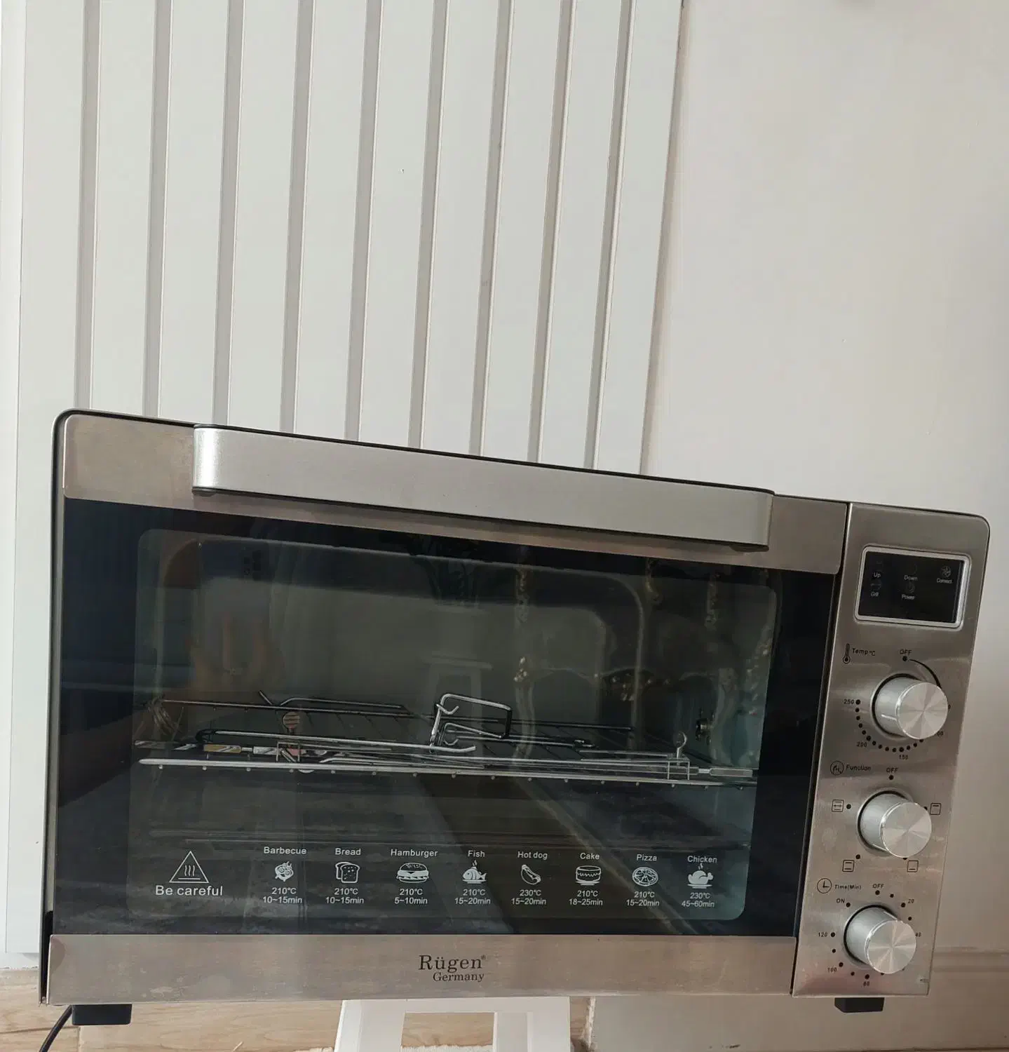 فر برقی سیخ گردون دار و سالم|اجاق گاز و لوازم برقی پختوپز|بوئین زهرا, |دیوار