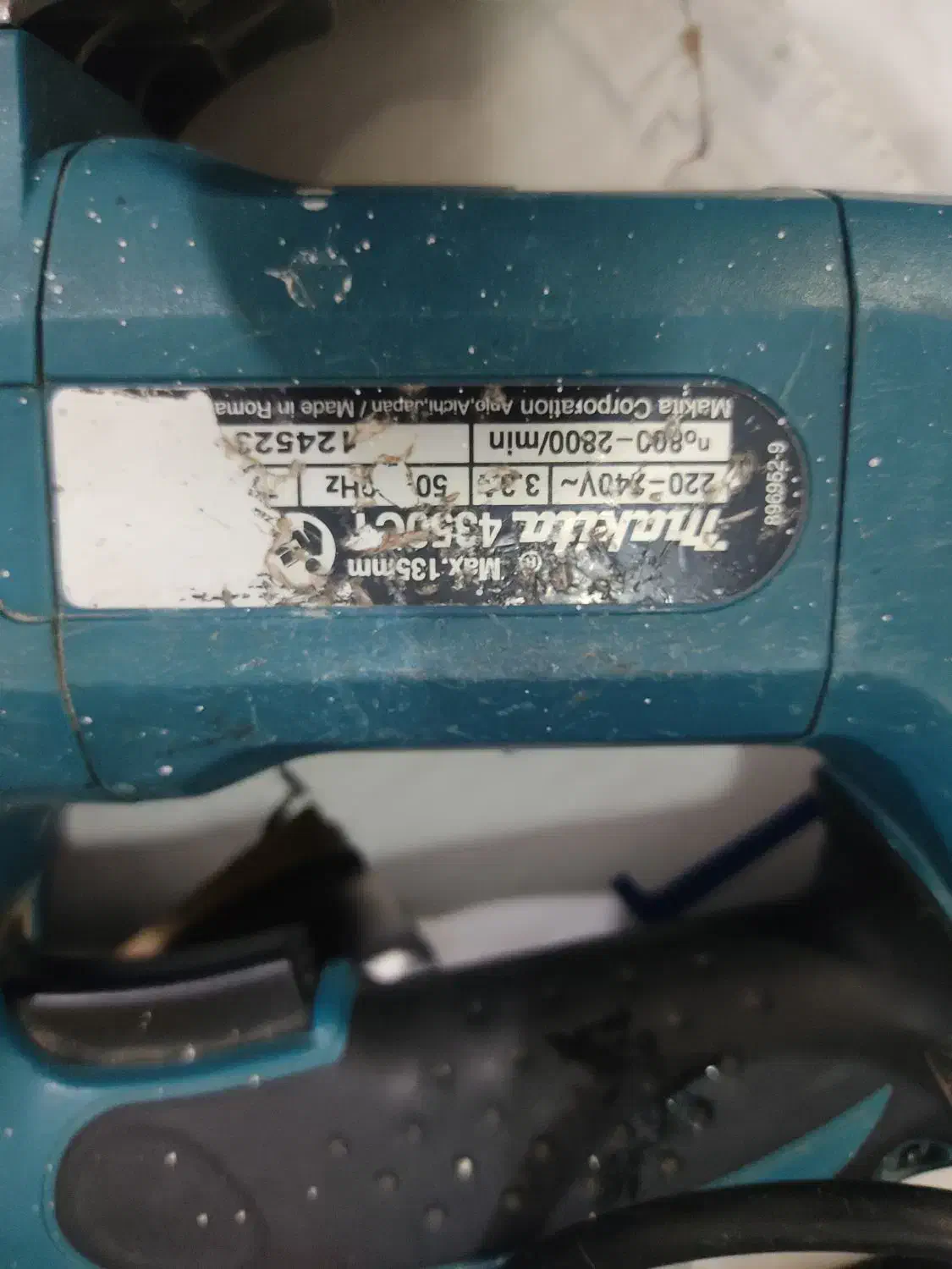 اره چکشی عمودبر ماکیتا اصل 4350 سالم|ابزارآلات|تهران, جوادیه تهرانپارس|دیوار