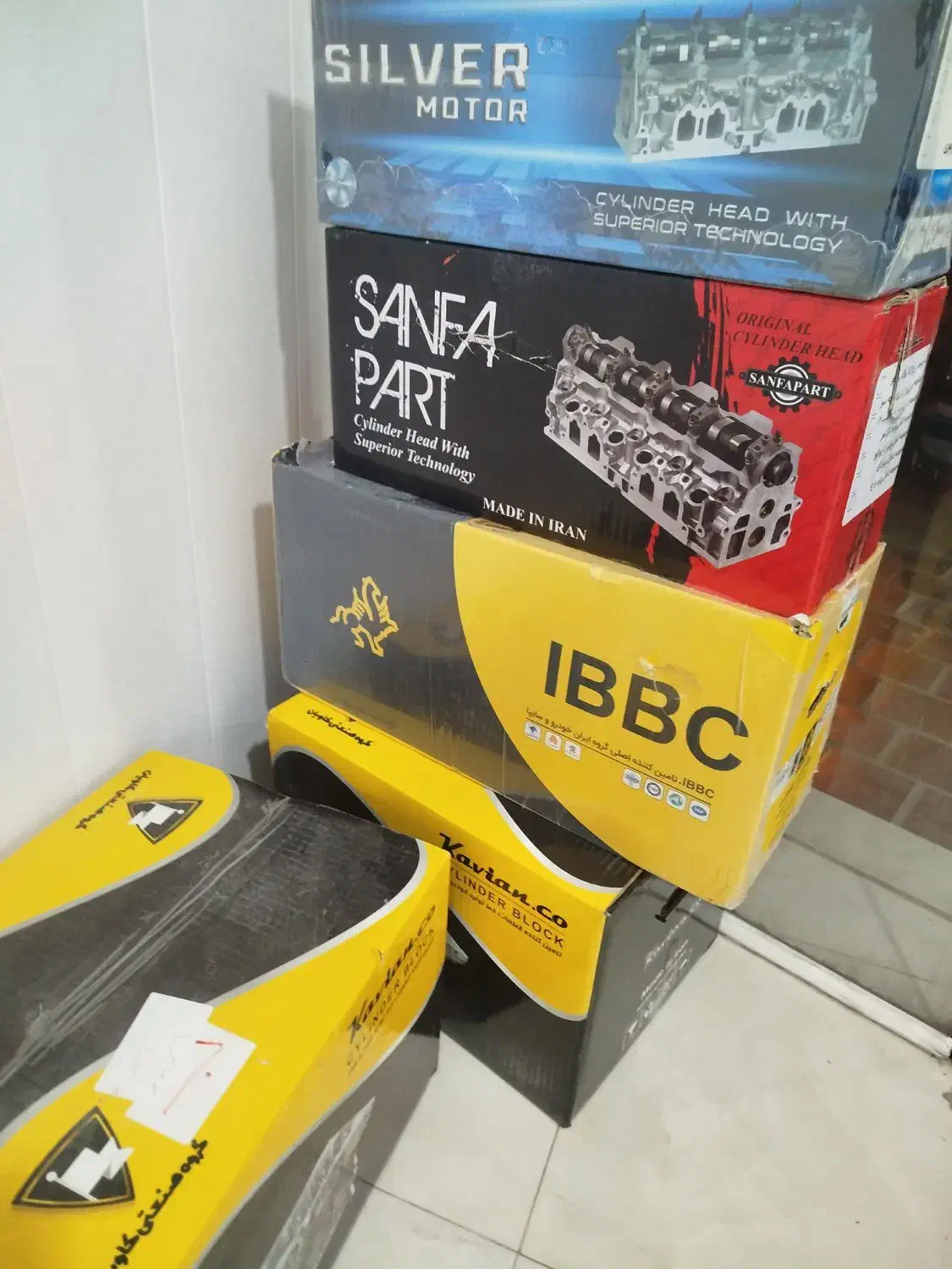 موتور کامل پژو پوسته سرسیلندر پراید سرسیلندر کامل|قطعات یدکی و لوازم جانبی|میناب, |دیوار